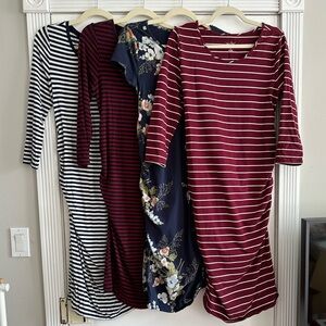 Lot of 4 Maternity Target Isabel Dresses | Size small - medium